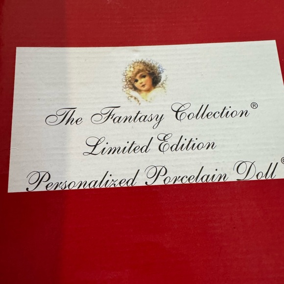 New Vintage Rare 21" Fantasy Collection Porcelain Indiana
Hoosiers Baby Doll COA - Picture 5 of 9